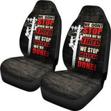 We Stop When We Are Done