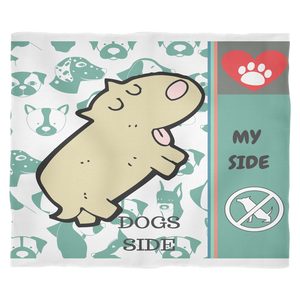 Woven Dance My Side Fleece Blankets