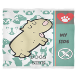 Woven Dance My Side Fleece Blankets