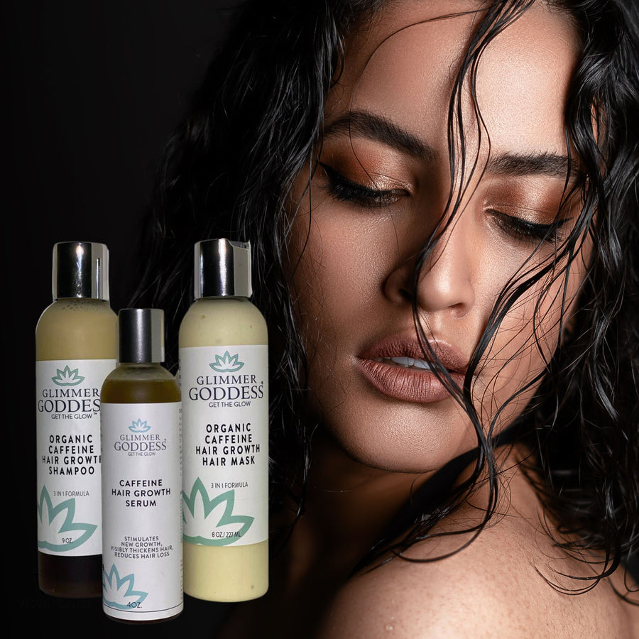 Organic Caffeine Hair Growth Trio