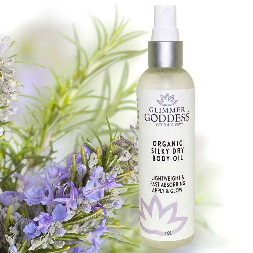 Organic Silky Dry Body Oil - 4 oz.