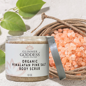 Himalayan Pink Salt Scrub - Organic Body Scrub