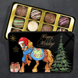 Christmas Gift Delicious Artisan Truffles with Keepsake Tin