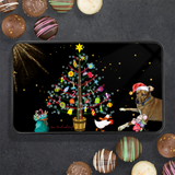 Christmas, Holiday Gift, Artisan Chocolate Truffles with Keepsake Tin Box