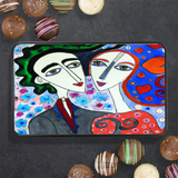Beautiful Art Couple Artisan Chocolate Truffles, Valentine Day Gift, Keepsake Tin