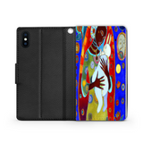 Phone Wallet Mother and Child Art Custom Design Gift for Mom