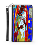 Phone Wallet Mother and Child Art Custom Design Gift for Mom