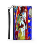 Phone Wallet Mother and Child Art Custom Design Gift for Mom
