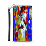 Phone Wallet Mother and Child Art Custom Design Gift for Mom