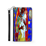 Phone Wallet Mother and Child Art Custom Design Gift for Mom