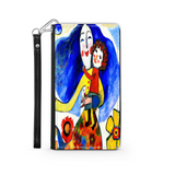 Phone Wallet Joyful Mother and Child Art Custom Design Gift for Mom