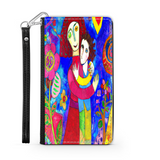 Mother and Child, Phone Wallet, gift For Mom Custom Art Design, Mother's Day,