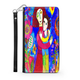 Mother and Child, Phone Wallet, gift For Mom Custom Art Design, Mother's Day,