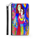 Mother and Child, Phone Wallet, gift For Mom Custom Art Design, Mother's Day,