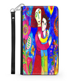 Mother and Child, Phone Wallet, gift For Mom Custom Art Design, Mother's Day,