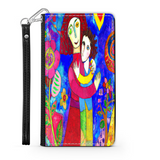 Mother and Child, Phone Wallet, gift For Mom Custom Art Design, Mother's Day,