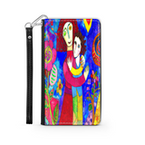 Mother and Child, Phone Wallet, gift For Mom Custom Art Design, Mother's Day,