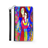 Mother and Child, Phone Wallet, gift For Mom Custom Art Design, Mother's Day,