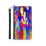 Mother and Child, Phone Wallet, gift For Mom Custom Art Design, Mother's Day,
