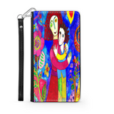 Mother and Child, Phone Wallet, gift For Mom Custom Art Design, Mother's Day,
