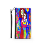 Mother and Child, Phone Wallet, gift For Mom Custom Art Design, Mother's Day,
