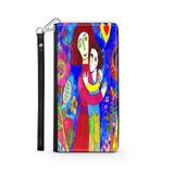 Mother and Child, Phone Wallet, gift For Mom Custom Art Design, Mother's Day,