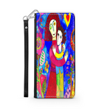 Mother and Child, Phone Wallet, gift For Mom Custom Art Design, Mother's Day,