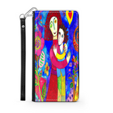 Mother and Child, Phone Wallet, gift For Mom Custom Art Design, Mother's Day,