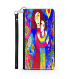 Mother and Child, Phone Wallet, gift For Mom Custom Art Design, Mother's Day,