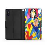 Mother and Child, Phone Wallet, Gift For Mom Custom Art Design, Mother's Day,