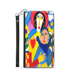 Mother and Child, Phone Wallet, Gift For Mom Custom Art Design, Mother's Day,