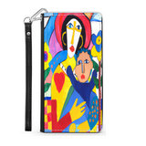 Mother and Child, Phone Wallet, Gift For Mom Custom Art Design, Mother's Day,