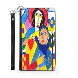 Mother and Child, Phone Wallet, Gift For Mom Custom Art Design, Mother's Day,