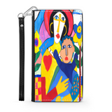 Mother and Child, Phone Wallet, Gift For Mom Custom Art Design, Mother's Day,