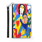 Mother and Child, Phone Wallet, Gift For Mom Custom Art Design, Mother's Day,
