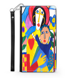 Mother and Child, Phone Wallet, Gift For Mom Custom Art Design, Mother's Day,