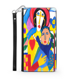Mother and Child, Phone Wallet, Gift For Mom Custom Art Design, Mother's Day,