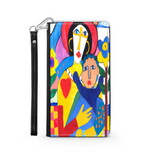 Mother and Child, Phone Wallet, Gift For Mom Custom Art Design, Mother's Day,