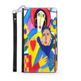 Mother and Child, Phone Wallet, Gift For Mom Custom Art Design, Mother's Day,
