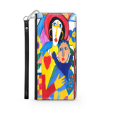 Mother and Child, Phone Wallet, Gift For Mom Custom Art Design, Mother's Day,