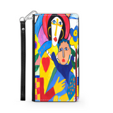 Mother and Child, Phone Wallet, Gift For Mom Custom Art Design, Mother's Day,