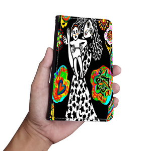 Mother and Child, Phone Wallet, Gift For Mom Custom Art Design, Mother's Day,