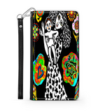 Mother and Child, Phone Wallet, Gift For Mom Custom Art Design, Mother's Day,