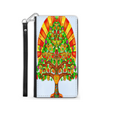 Colorful Tree of Life Custom Art Design Protective Phone Wallet Mexico Style