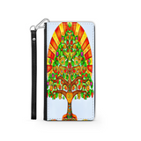 Colorful Tree of Life Custom Art Design Protective Phone Wallet Mexico Style