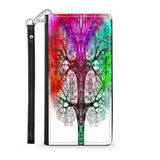 Colorful Tree of Life Custom Art Design Protective Phone Wallet