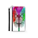 Colorful Tree of Life Custom Art Design Protective Phone Wallet