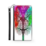 Colorful Tree of Life Custom Art Design Protective Phone Wallet