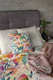 Berries and Leaves Watercolor Comforter Custom Design