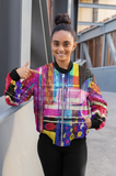 Be Noticed Custom Art Bomber Jacket